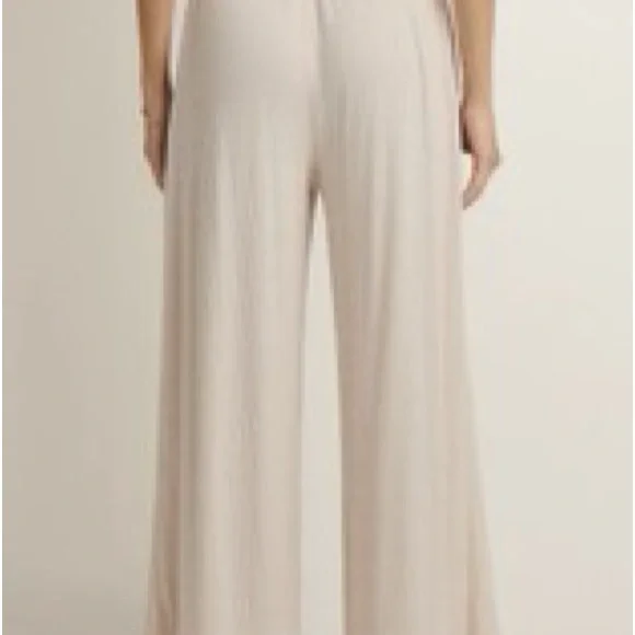 Z Supply Isla Pucker Knit Pant Whispering White - XS - Picture 7 of 7